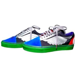 Vans x Marvel Old Skool Avengers Skate Shoes Men’s Size 7.5/ Women’s size 9